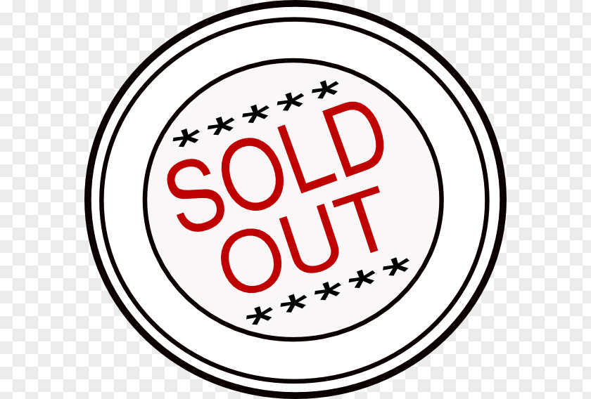 SOLD OUT Sales Clip Art PNG