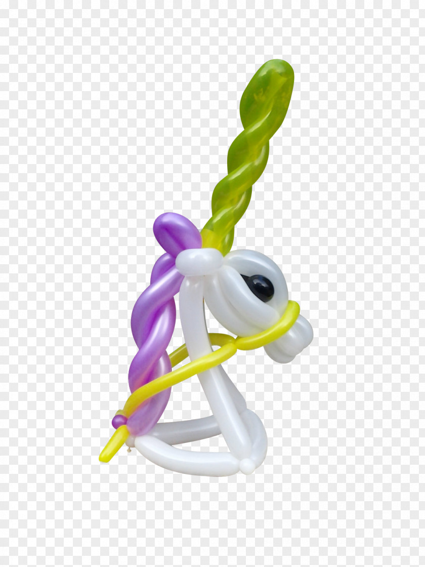 Unicorn Birthday Balloon Modelling Hat Toy PNG
