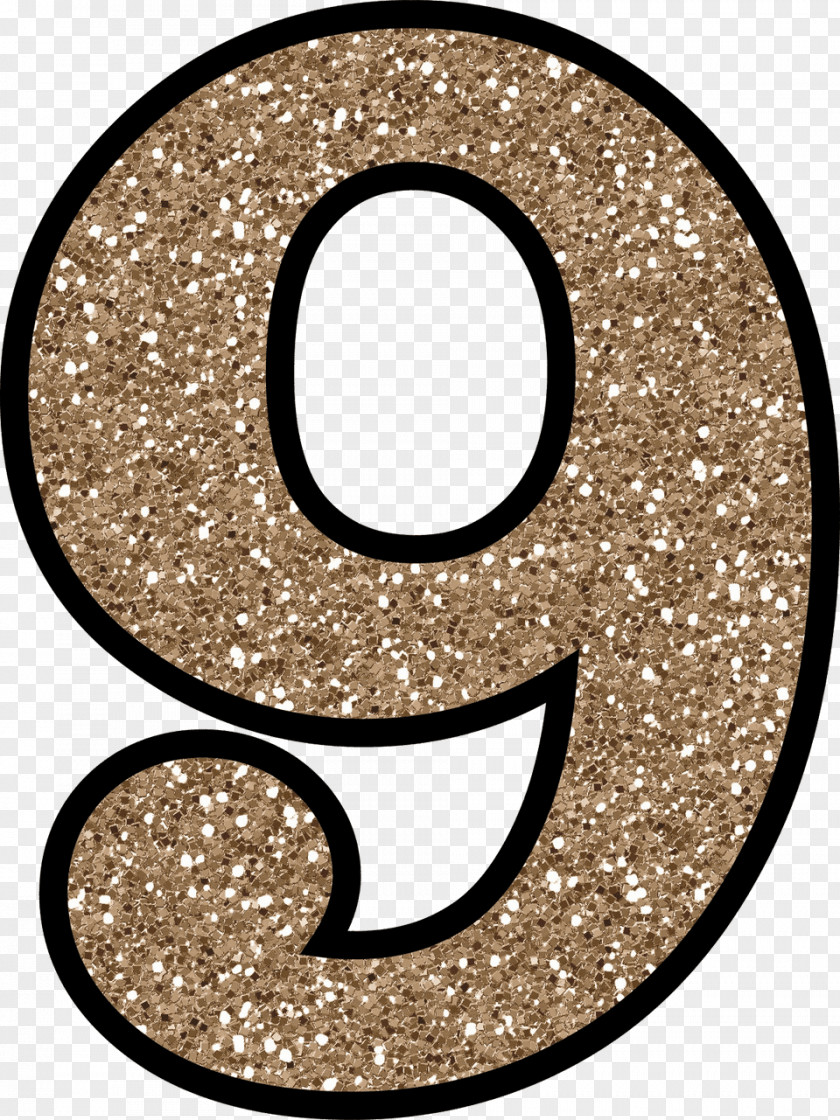 9 Paper Number Printing Clip Art PNG