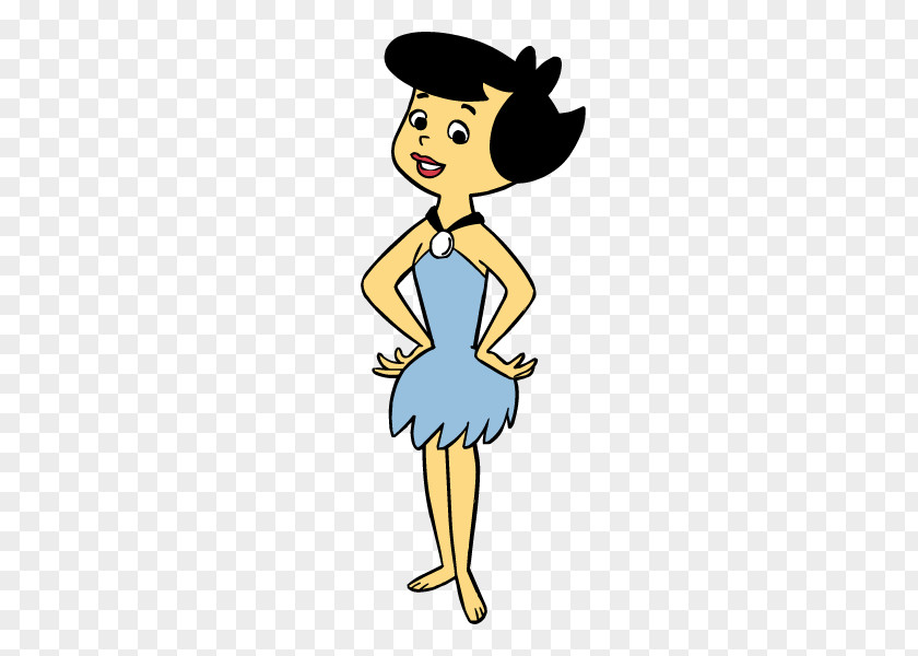 Beautiful Women Wearing Skirts Betty Rubble Wilma Flintstone Fred Barney Bamm-Bamm PNG