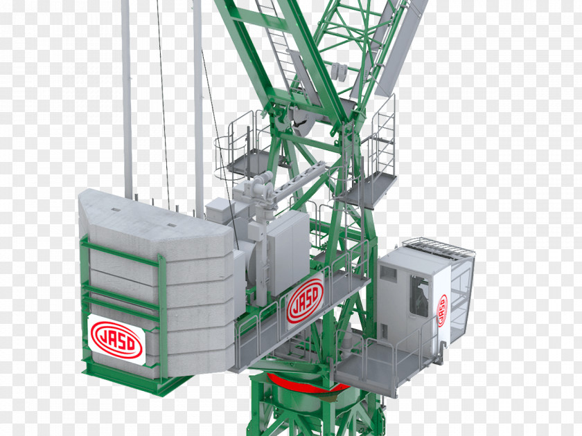 Crane Machine Level Luffing Cần Trục Tháp Liebherr Group PNG