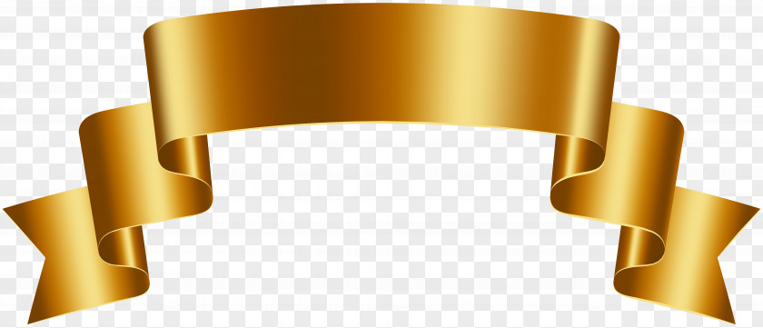 Golden Banner Cliparts Gold Web Clip Art PNG