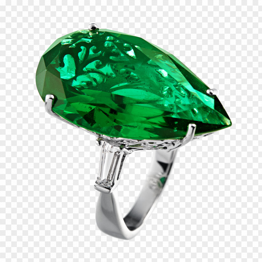 Ring Jewellery Gemstone Emerald Clothing Accessories PNG