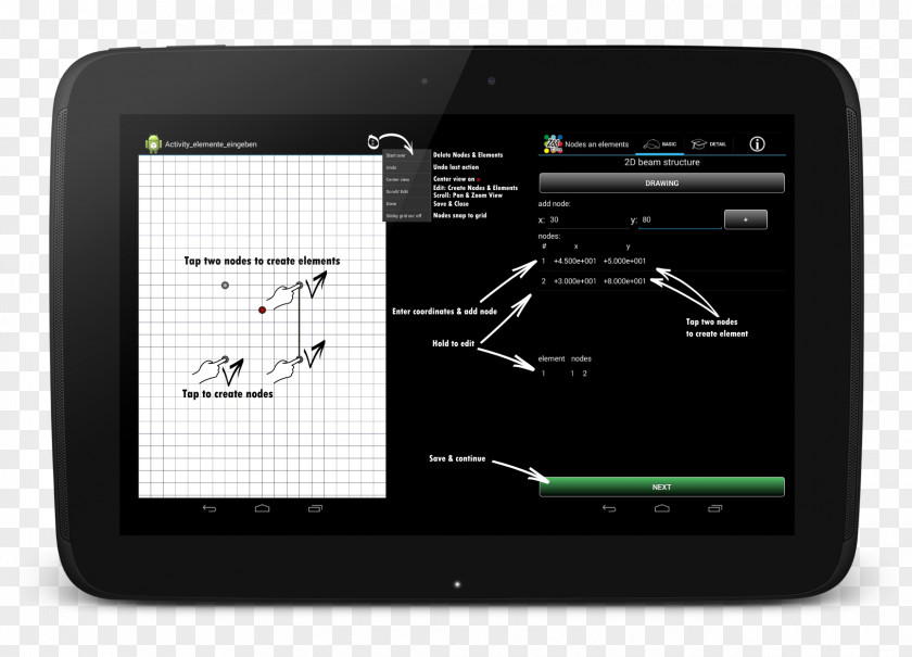 Z88 FEM Software Finite Element Method Handheld Devices Android PNG