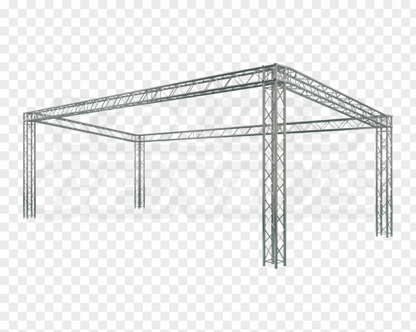 Light Truss Aluminium Structure Roof PNG