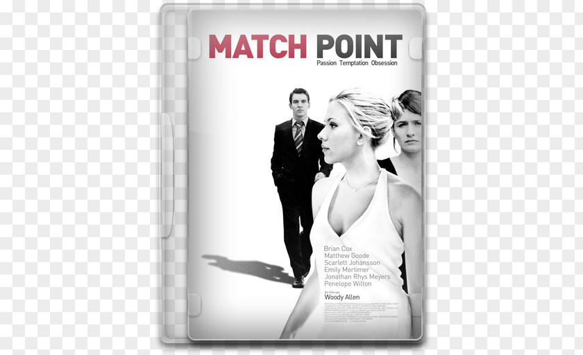 Match Point Poster Brand Gentleman Monochrome PNG