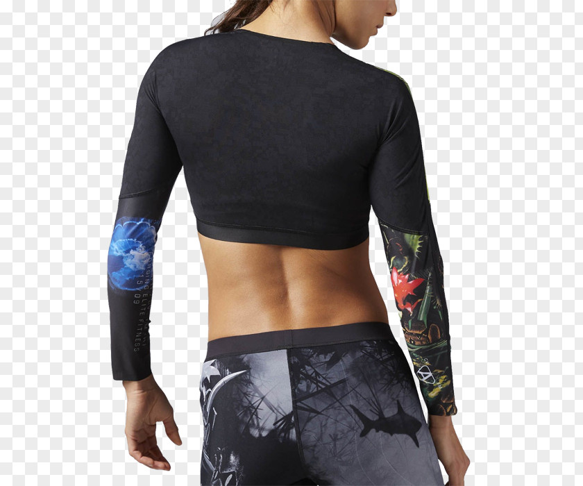 Reebok Crossfit Medfield Shoulder Sleeve Waist PNG