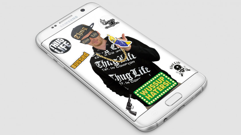 Thug Life IPhone Portable Communications Device Smartphone Android PNG