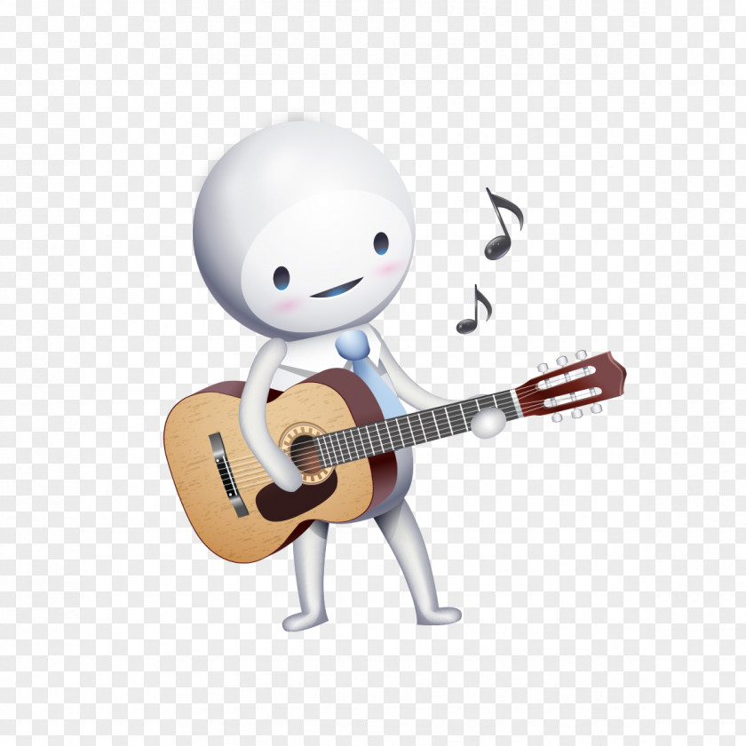 Guitar Man Clip Art PNG