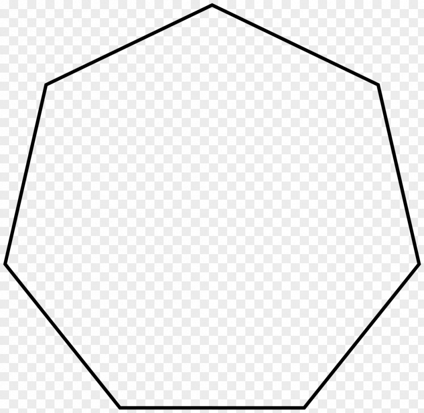 Heptagon Declension Правильний семикутник LibreLogo Regular Polygon PNG