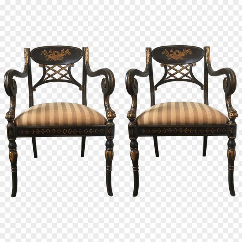 Noble Wicker Chair Garden Furniture PNG