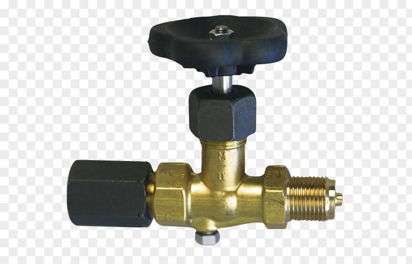 Brass Needle Valve Tool Pressure Measurement Gauge PNG