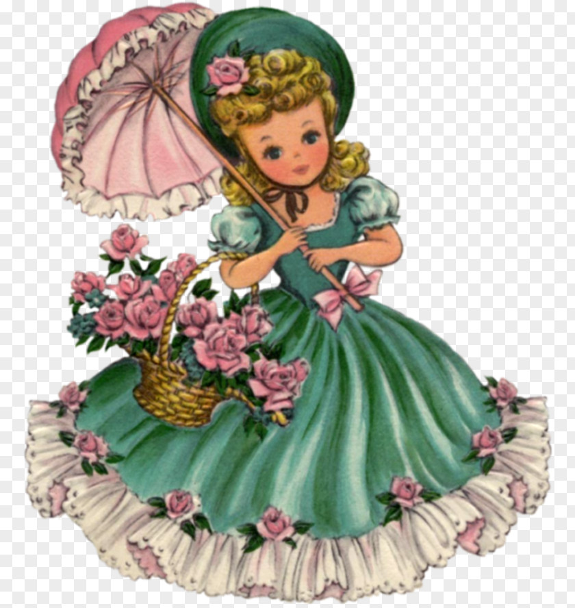 Doll Greeting & Note Cards Post Birthday PNG