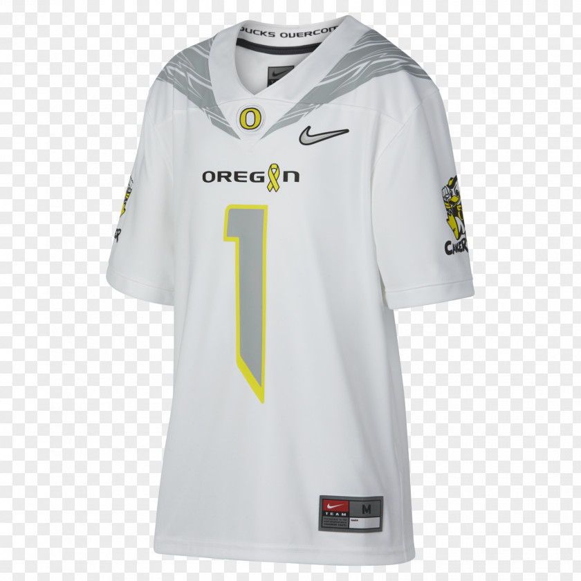 T-shirt Oregon Ducks Football Sports Fan Jersey Baseball Sleeve PNG