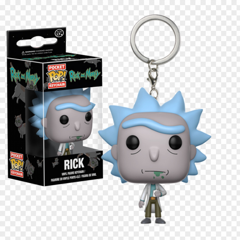 Toy Rick Sanchez Morty Smith Funko Key Chains Meeseeks And Destroy PNG
