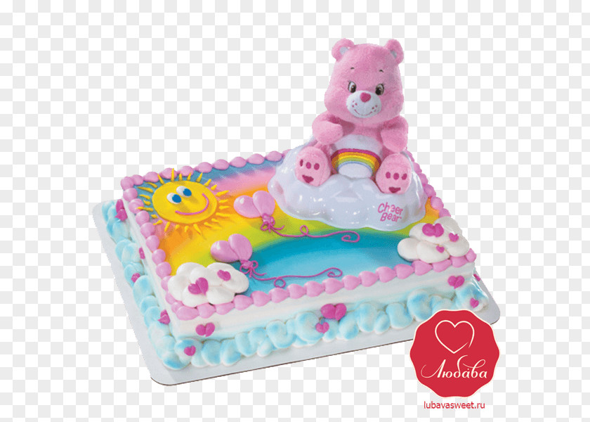 Bear Birthday Cake Bakery Decorating PNG