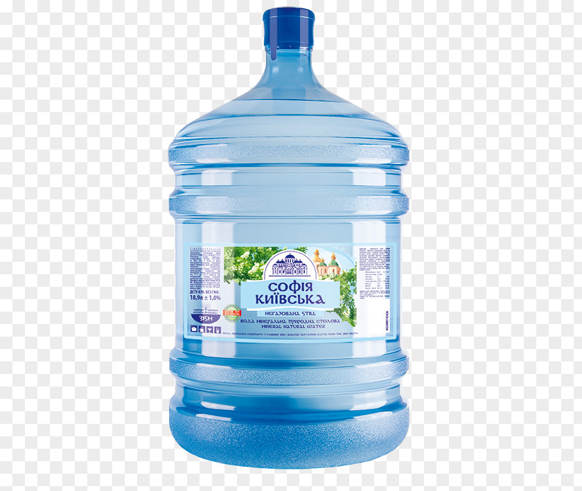 Clean Drink Water Bottles Bottled Kiev Mineral PNG