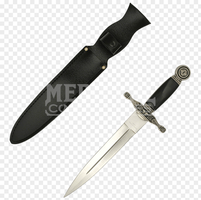 Gold Dagger Bowie Knife Hunting & Survival Knives Blade PNG