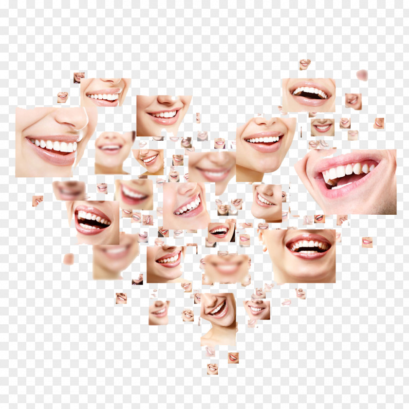 Heart-shaped Smiley Teeth Smile Stock Photography Dentistry Human Tooth Shutterstock PNG