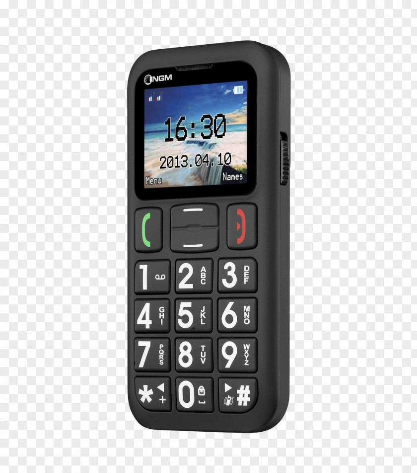 New Generation Mobile Feature Phone Telephone Dual SIM NGM Facile Ciao Alcatel 2008 2.4 8MB Ram 2MPx White PNG