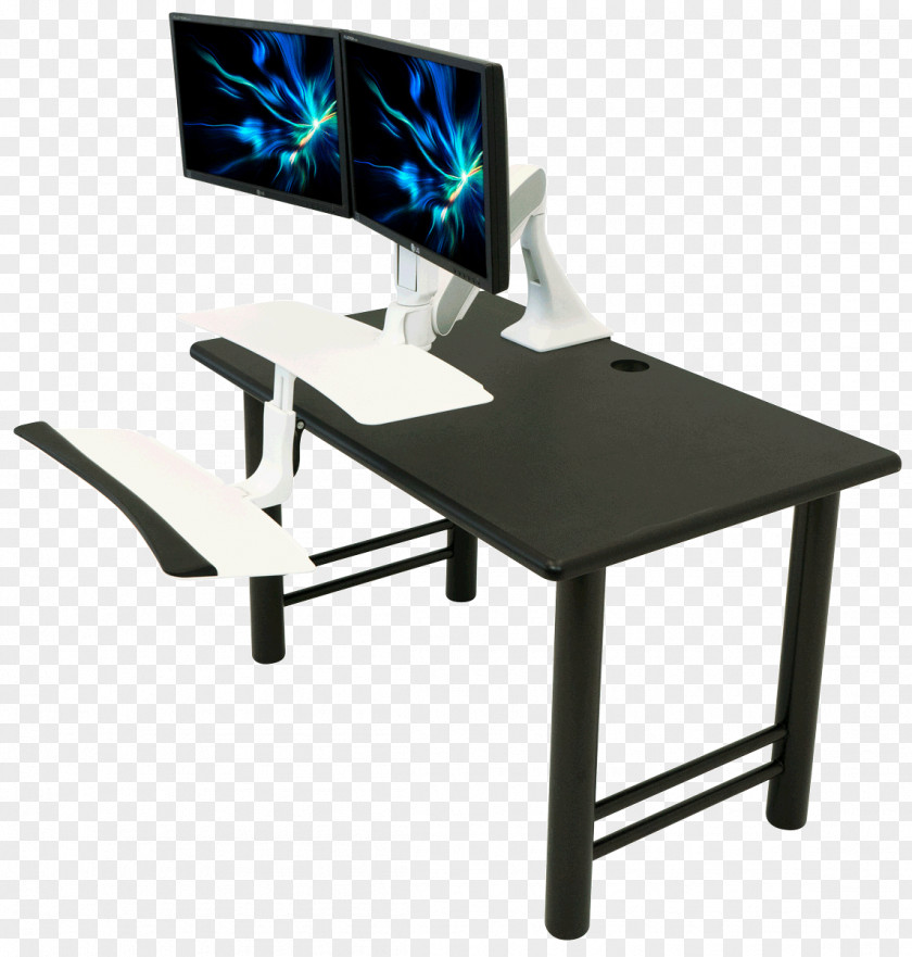 Standing Desk Sit-stand Sitting PNG
