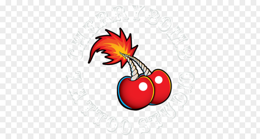 Tattoo Cherry Cherrybomb Studio Bomb Clip Art PNG