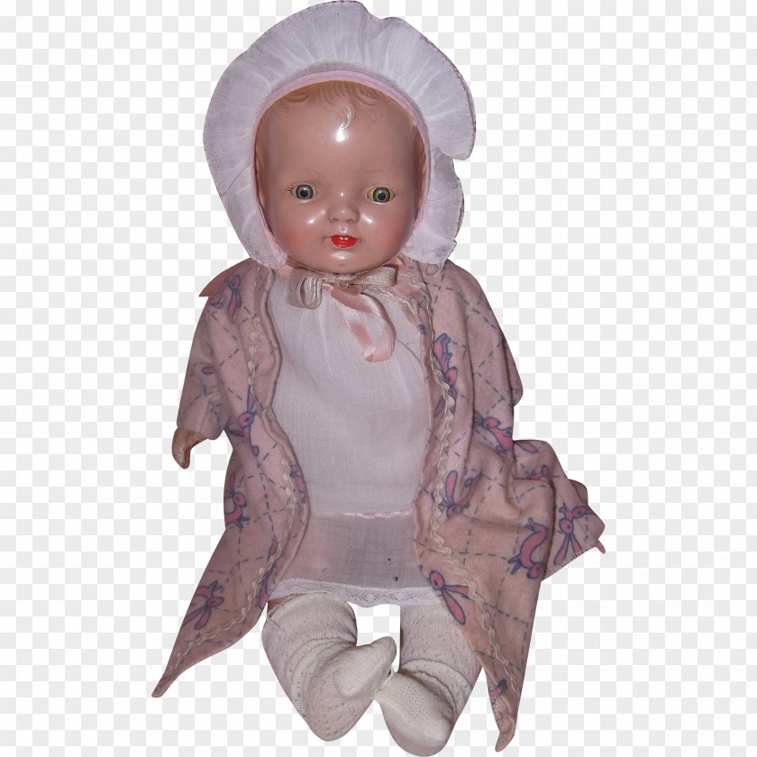 Baby Doll Toddler Figurine PNG