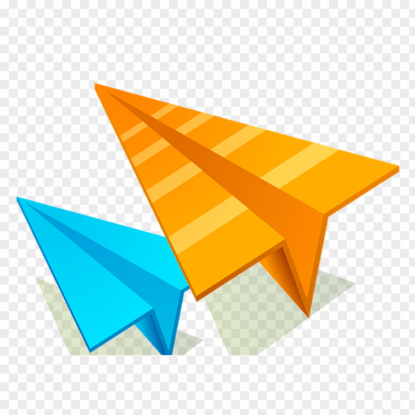 Creative Paper Airplane Plane PNG