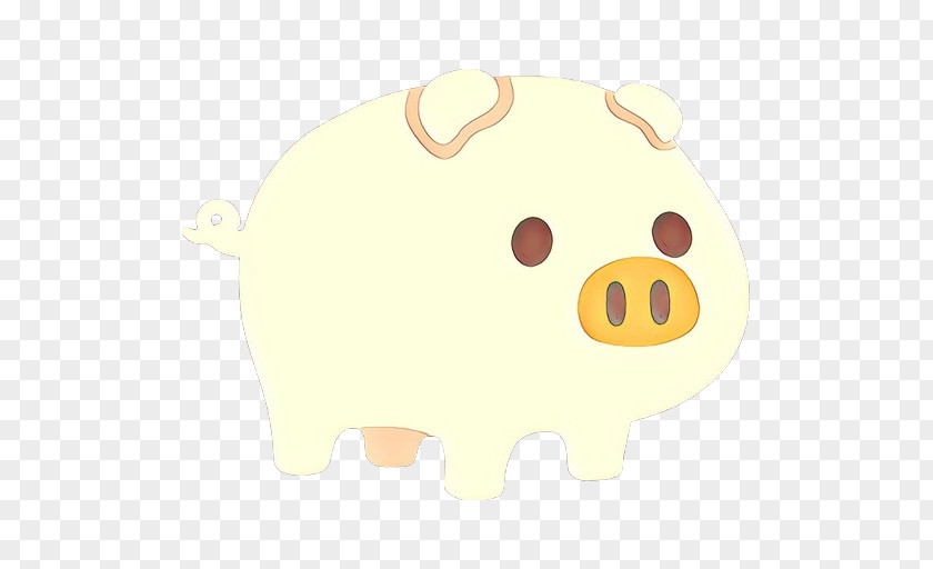 Fawn Domestic Pig Piggy Bank PNG