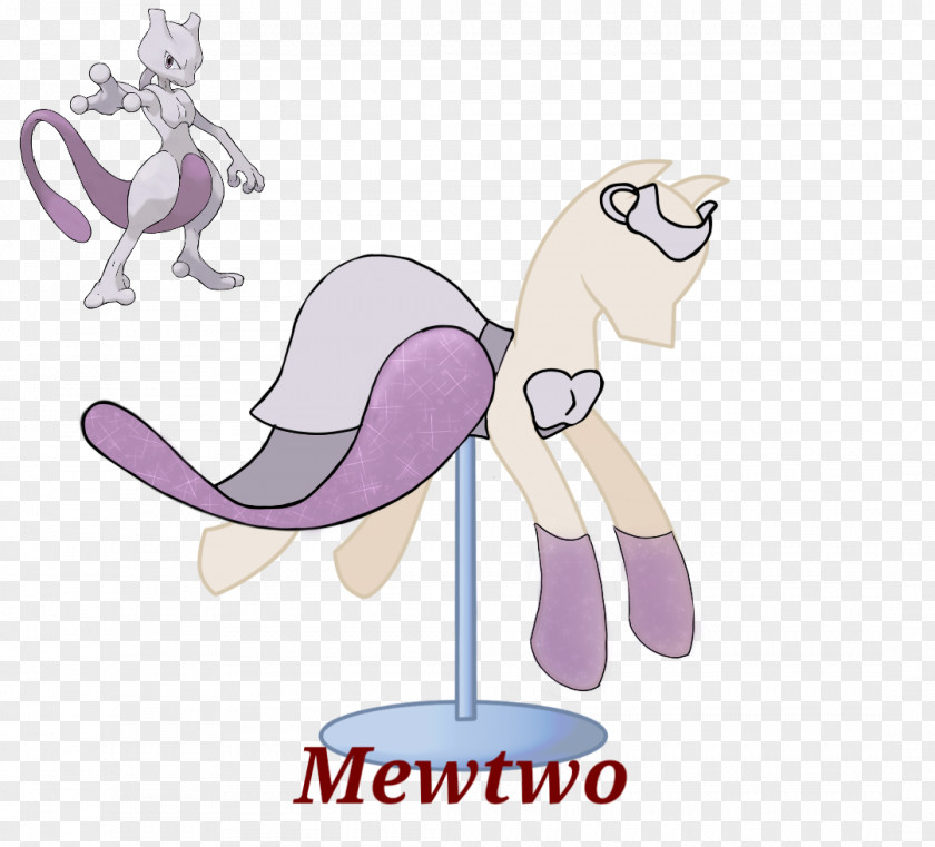 Mewtwo Horse Clip Art Illustration Pokémon PNG