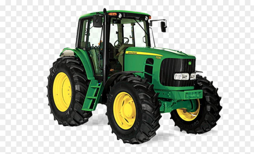 Tractor John Deere Agricultural Machinery Heavy Agriculture PNG