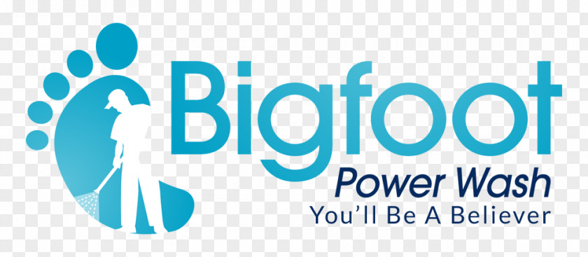 Washing Offer Logo Pressure Bigfoot Brand Product Design PNG