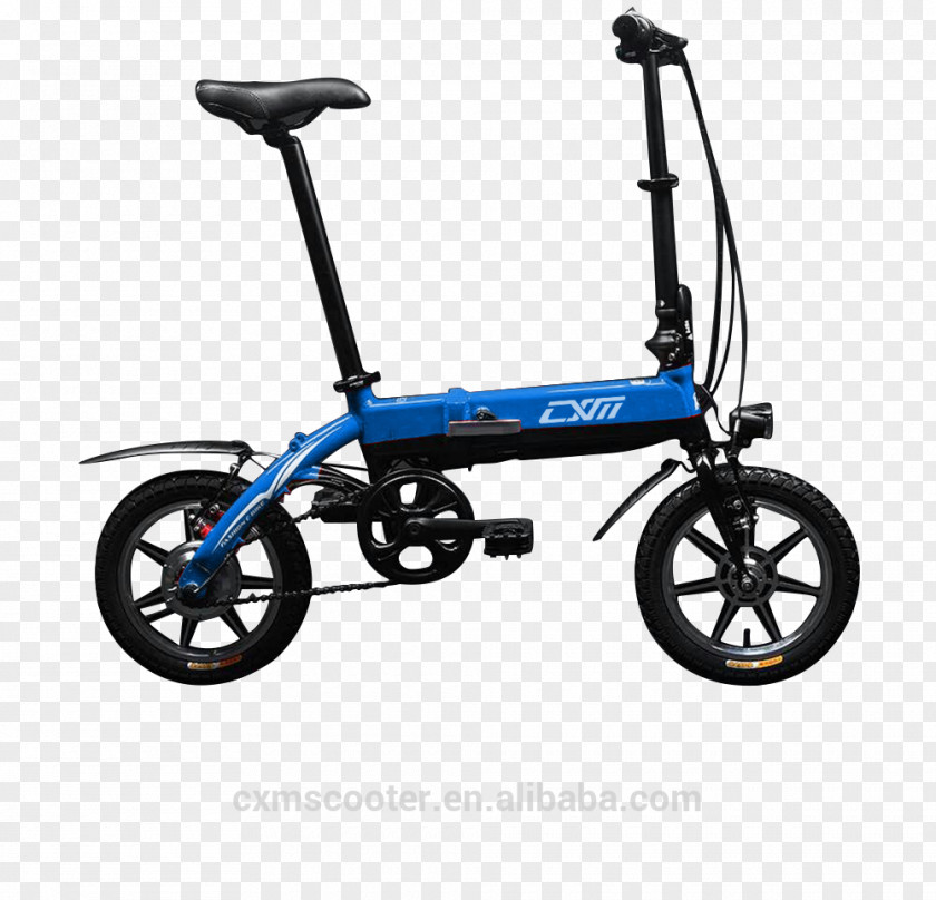 Bicycle Electric Folding Vehicle Fatbike PNG