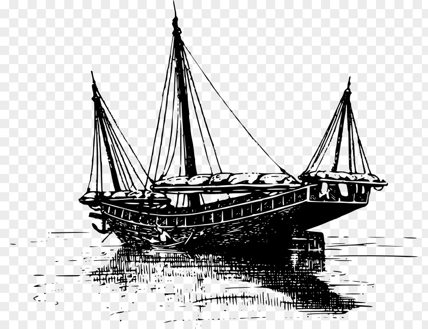 Brigantine Galleon Caravel Schooner PNG