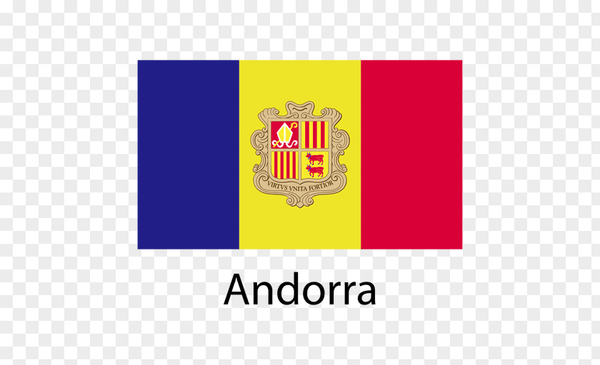 Flag Of Andorra Logo Flags The World PNG