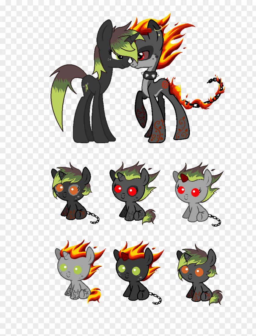 Jet Flame Cat Horse Clip Art PNG