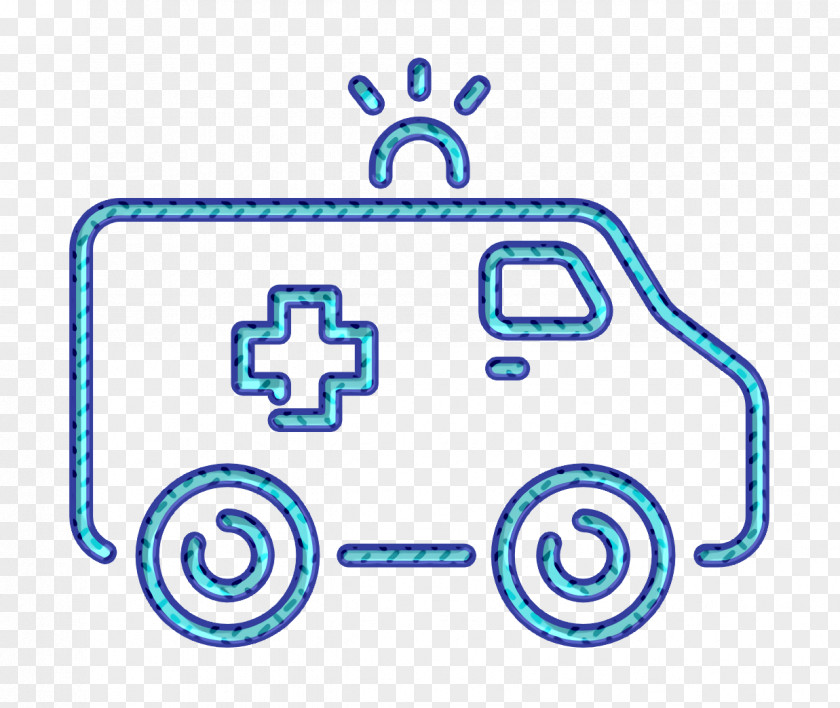 Line Art Vehicle Ambulance Icon Car Emergency PNG