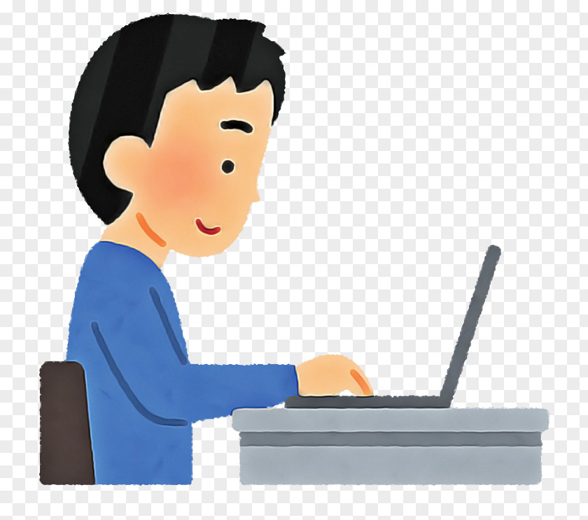 Cartoon Job Learning Animation PNG