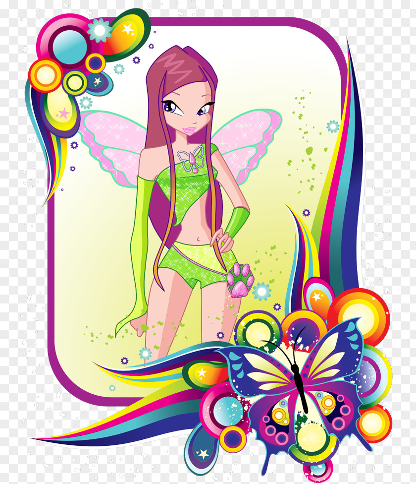 Flora Background Roxy Winx Club: Believix In You Photography PNG