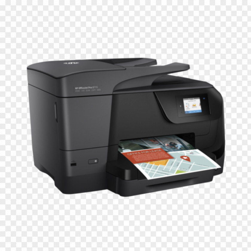 Hewlett-packard Hewlett-Packard HP Officejet Pro 8715 Multi-function Printer PNG