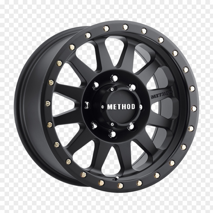 Qaud Race Promotion Alloy Wheel Car Beadlock Method Wheels Mesh Matte Black With Stainless Steel Accent Bolts (17x8.5'/5x5') 0 Mm Offset PNG