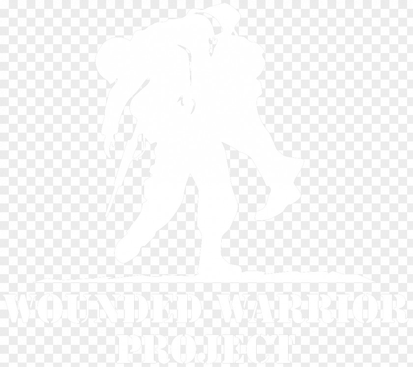 Wounded Warrior White Line Angle PNG