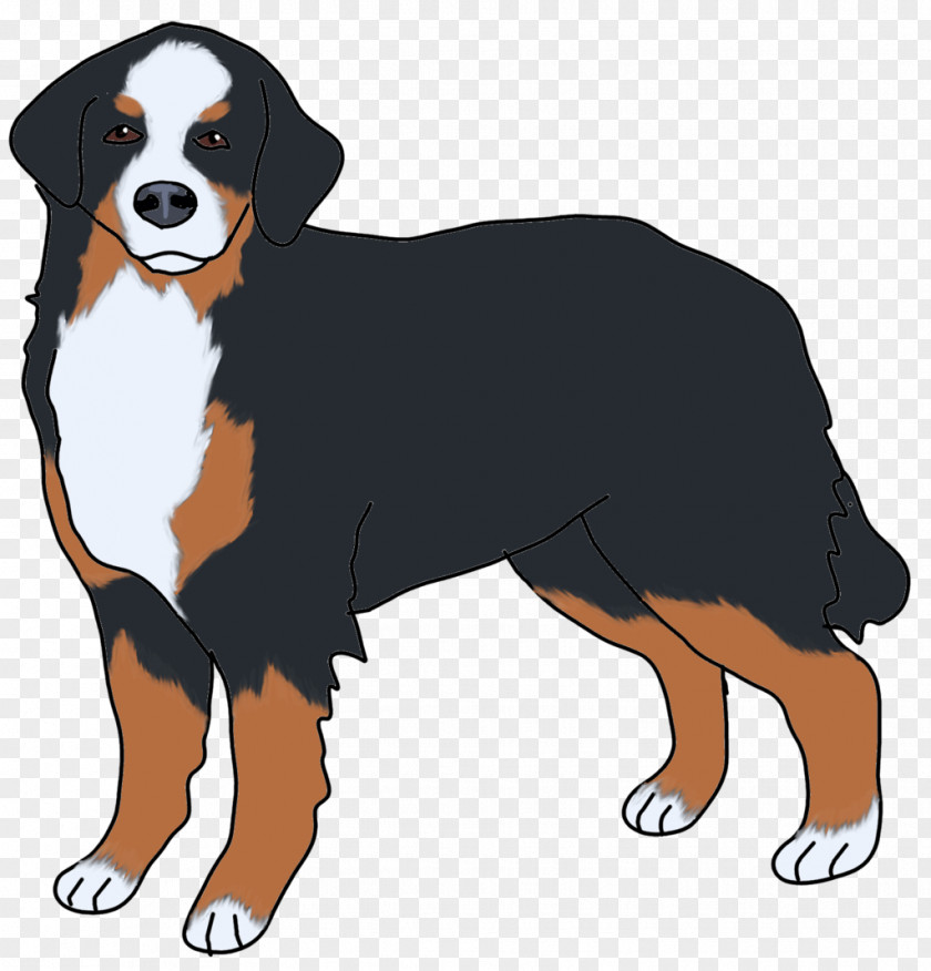 Bernese Mountain Dog Greater Swiss Entlebucher Breed Puppy PNG