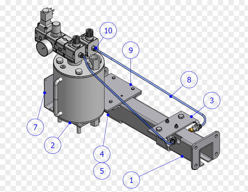 Oil Element Car Engineering Line Machine PNG