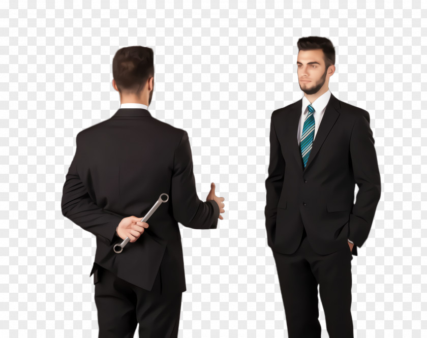 Business Gesture Suit Formal Wear Standing Tuxedo Gentleman PNG
