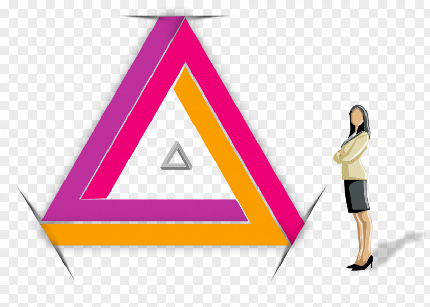 Business Triangles Title Bar Triangle Chart Cartilage Clip Art PNG