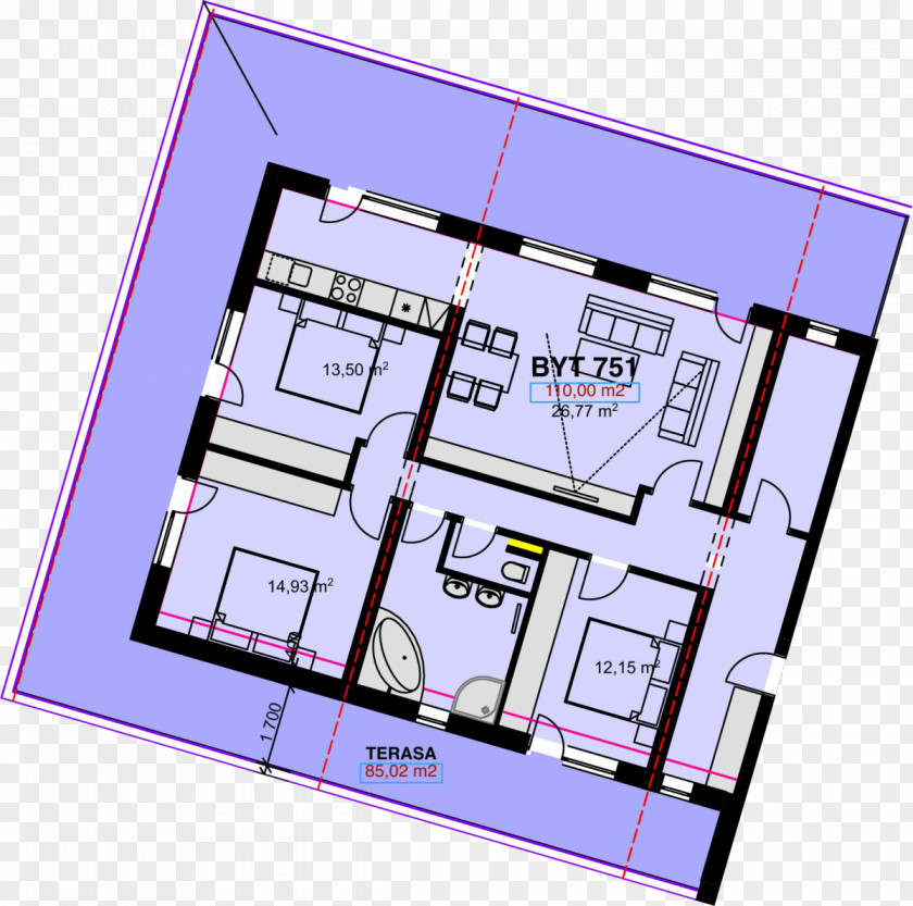 Design Floor Plan Line PNG