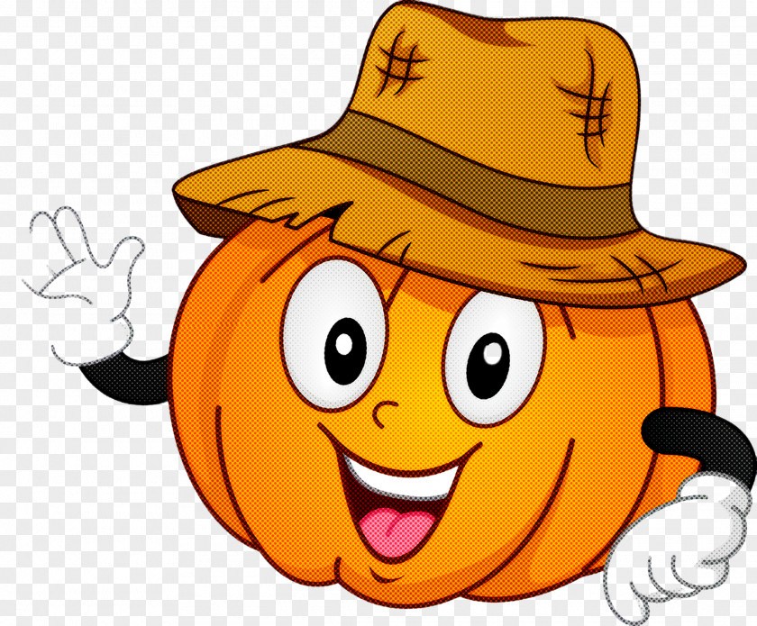 Emoticon Headgear Orange PNG