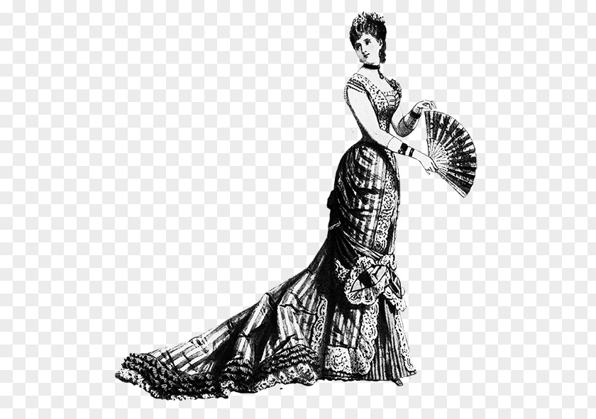 Evening Huoshao Background Woman Victorian Era Dress Regency Gown PNG