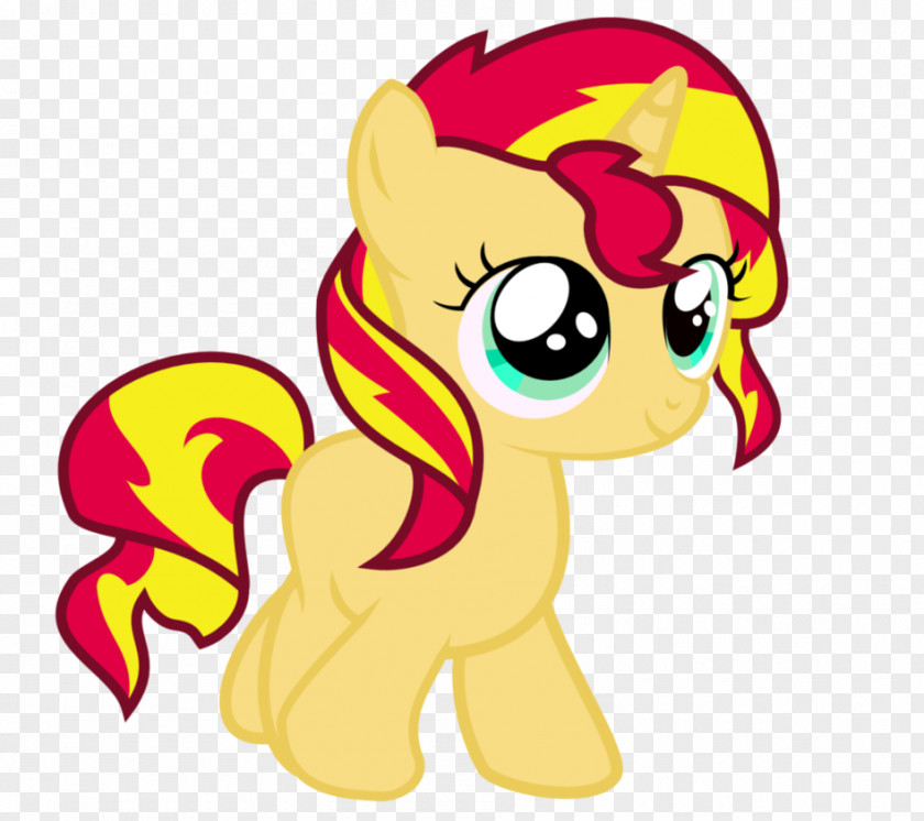 Horse Pony Sunset Shimmer Rarity Foal PNG